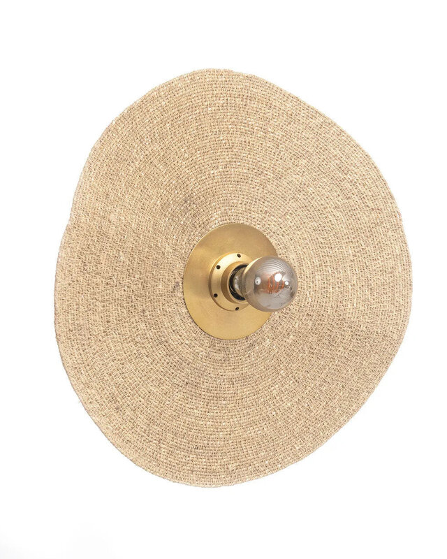 Bazar Bizar De Let's Groove Muurlamp - Messing Naturel - M