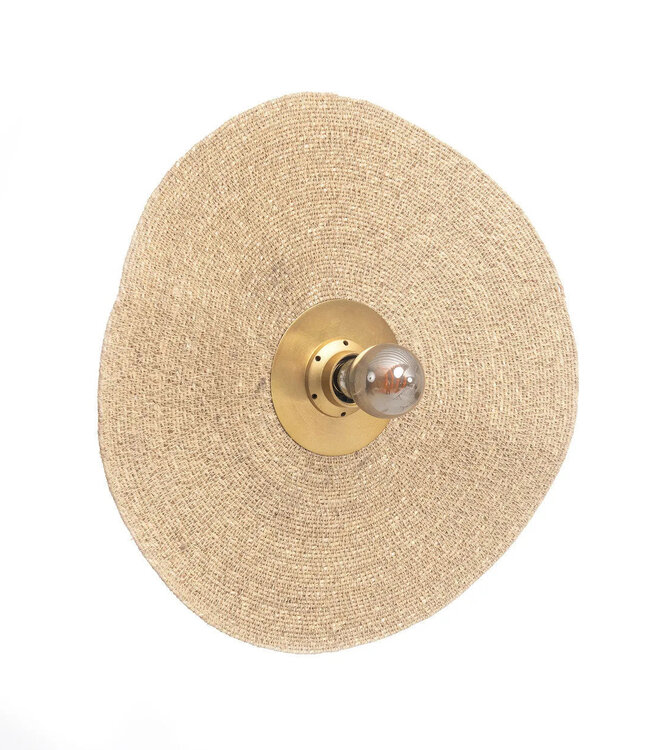 Bazar Bizar De Let's Groove Muurlamp - Messing Naturel - M