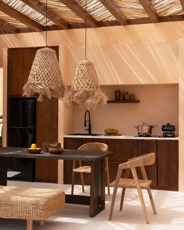 Bazar Bizar De Abaca Kwallen Hanger - Natuurlijk - S