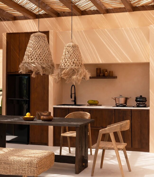 Bazar Bizar De Abaca Kwallen Hanger - Natuurlijk - S