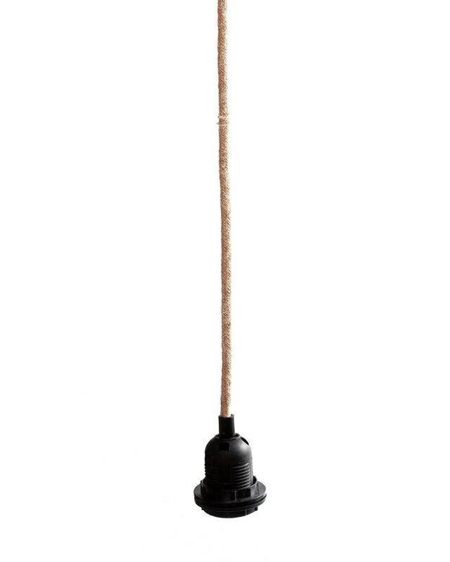 Bazar Bizar Passende Lampen Plafond - Natuurlijk Zwart - 1 Fitting
