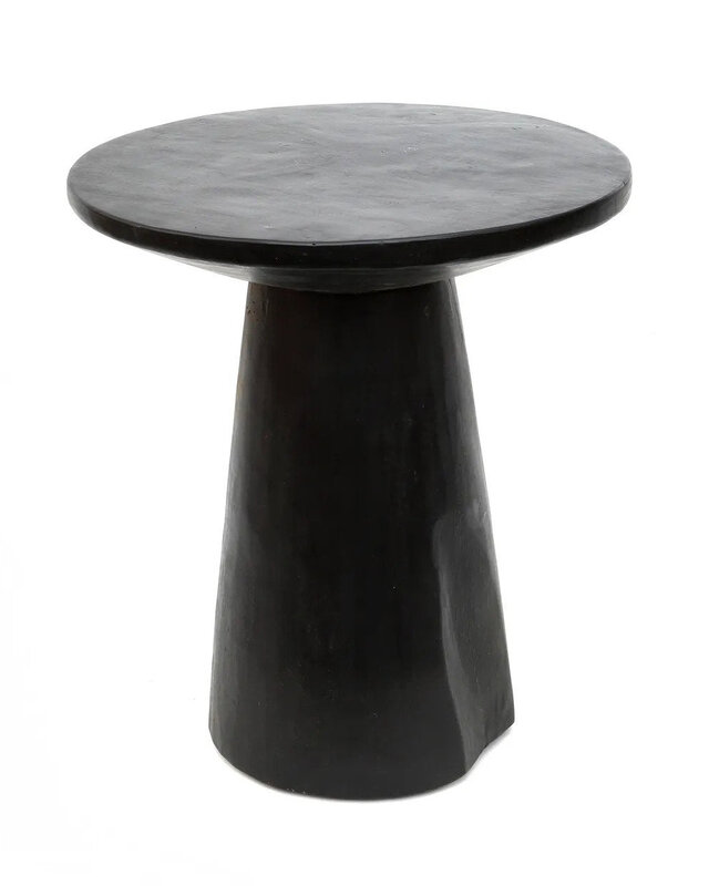 Bazar Bizar De Timber Conic Bijzettafel - Zwart - 50