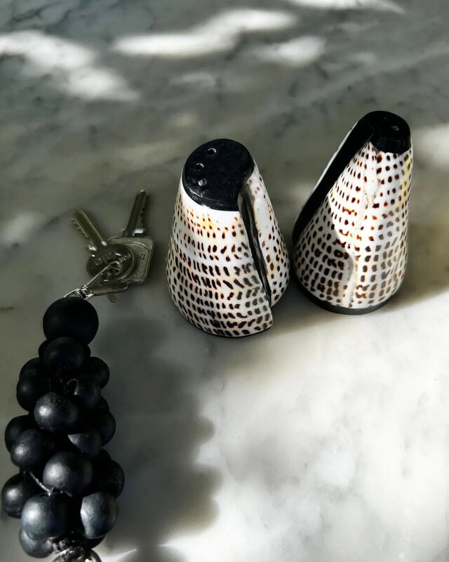 Bazar Bizar De Zout en Peppa Schelpen Set - Set van 2