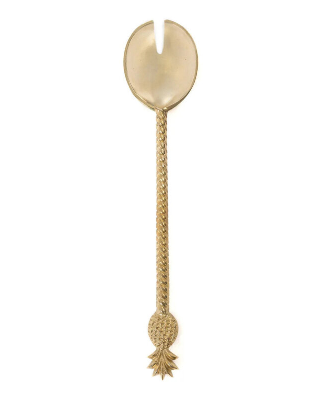 Bazar Bizar De Ananas Salade Vork - Goud