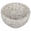Waskom River Terrazzo | Zwart/Wit | Ø23xH12 cm
