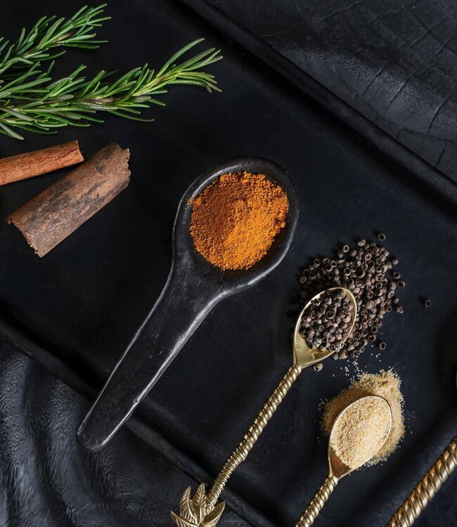 Bazar Bizar De Palm Tree theelepel - Goud