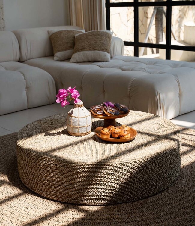 Bazar Bizar De Whoopy Vaas - Beton Natuurlijk - M