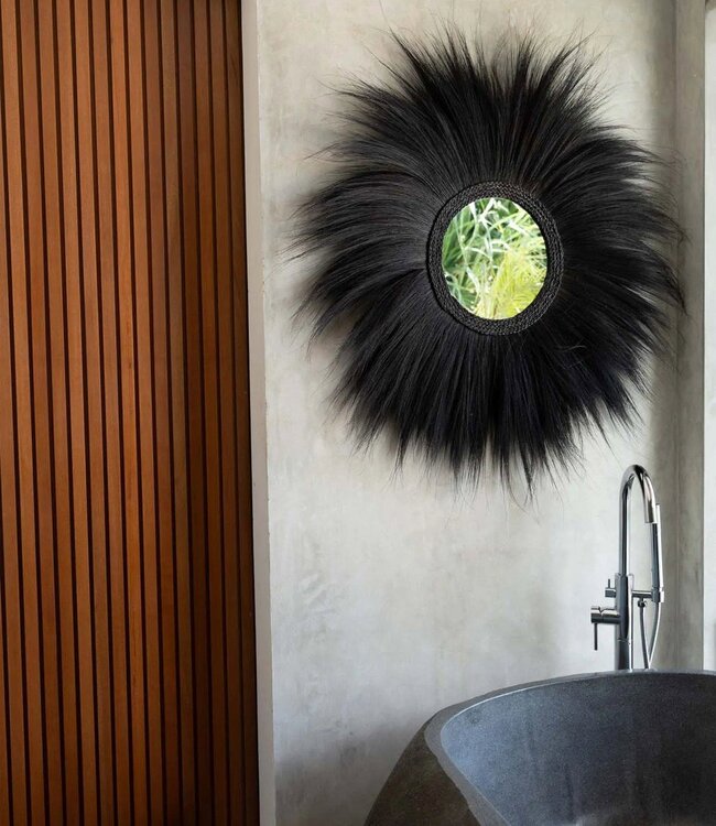 Bazar Bizar De Simba Spiegel - Zwart - M