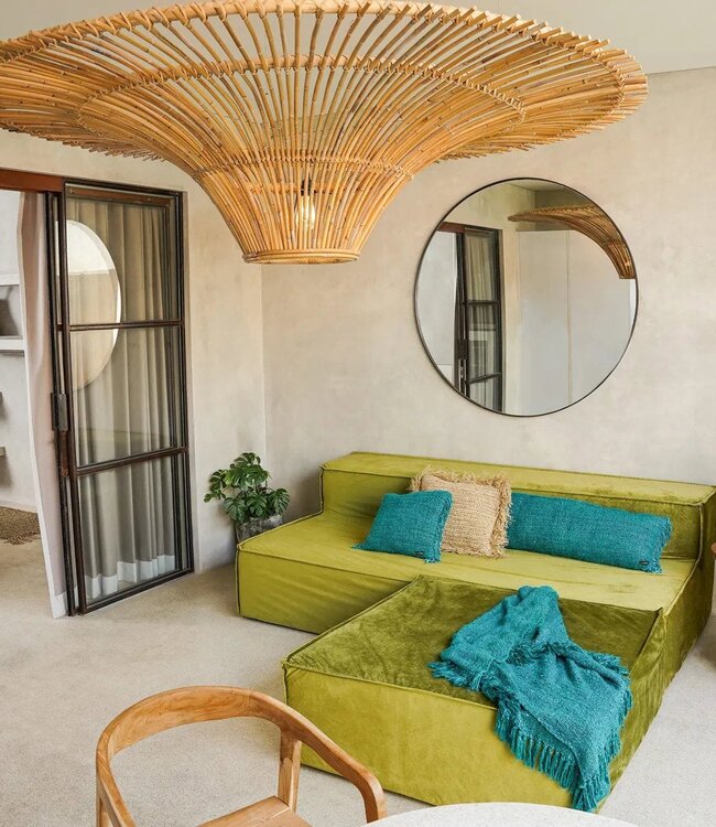 Bazar Bizar De Timber Conic Bijzettafel - Natuurlijk - 50