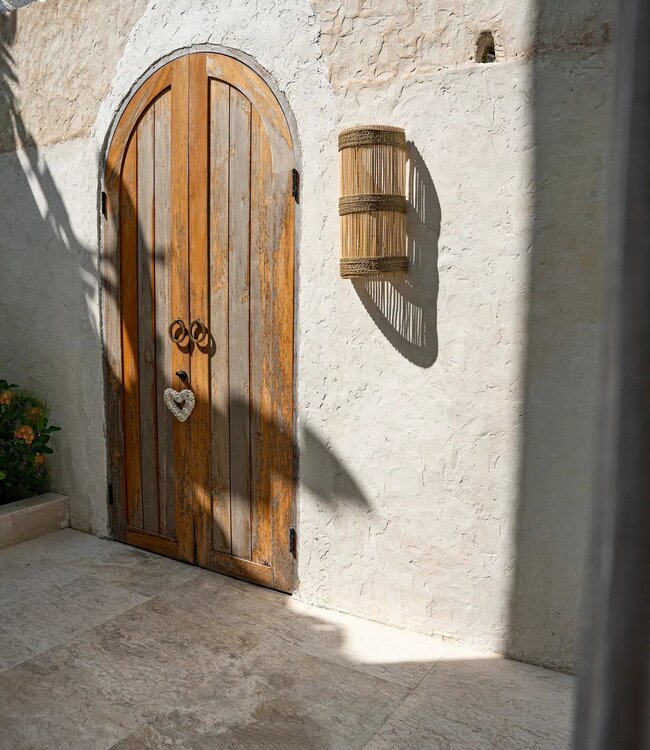 Bazar Bizar De Jalal wandlamp - Natuurlijk - M