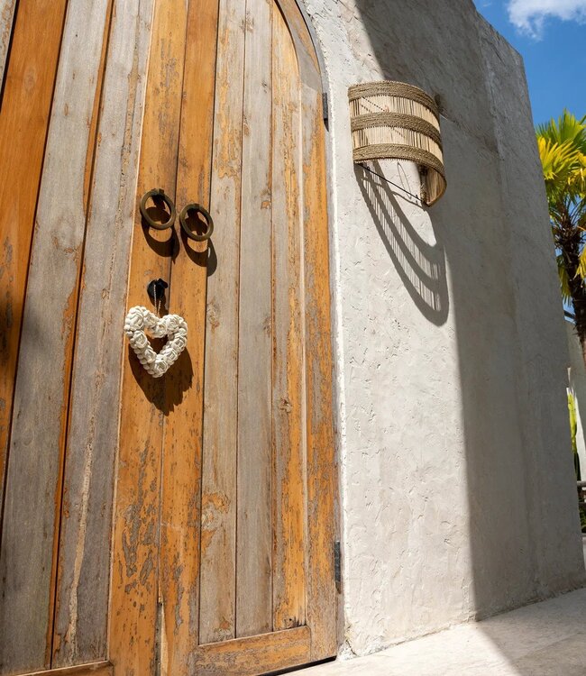 Bazar Bizar De Doedoe Applique Muurlamp - Naturel - M