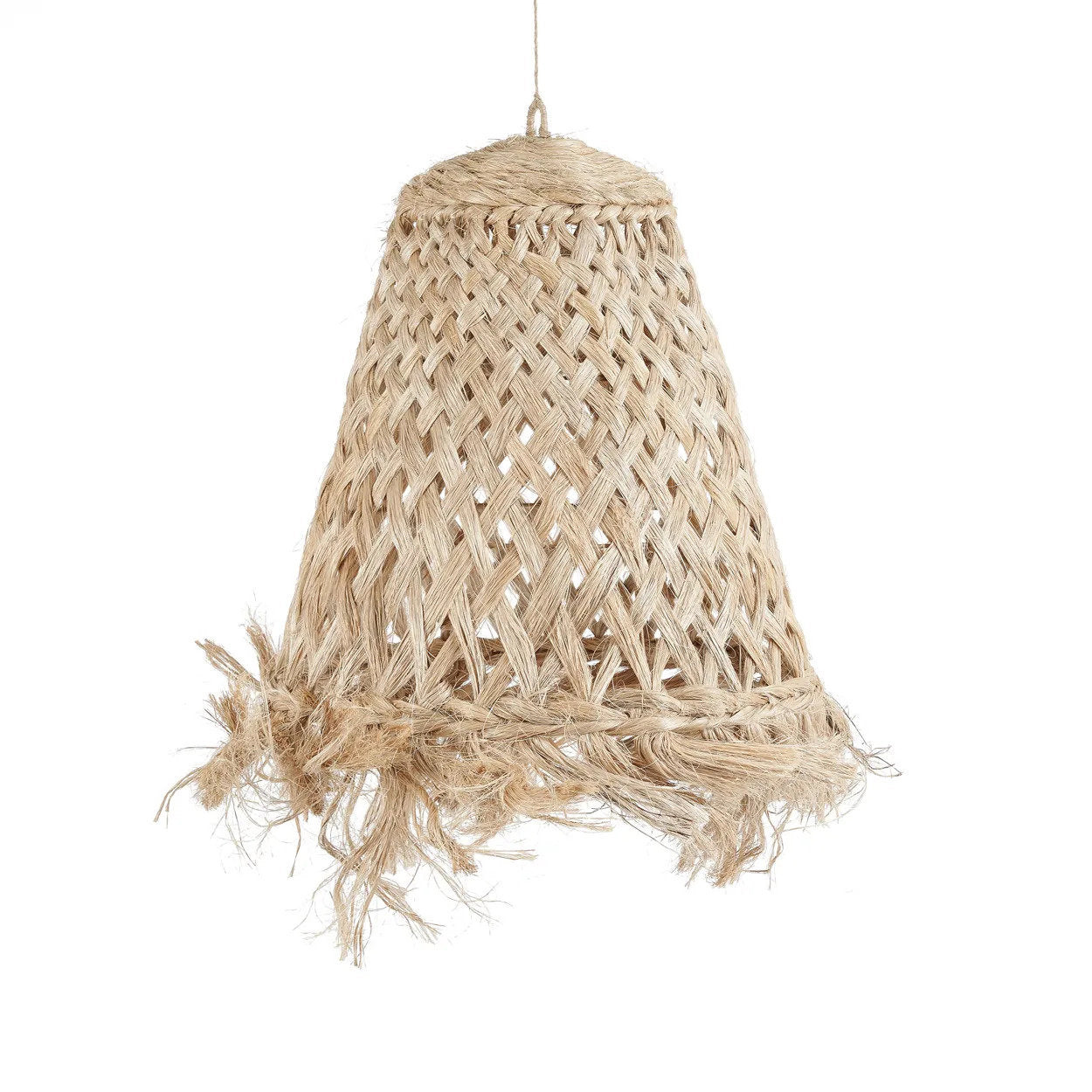 Bazar Bizar De Abaca Kwallen Hanger - Natuurlijk - M