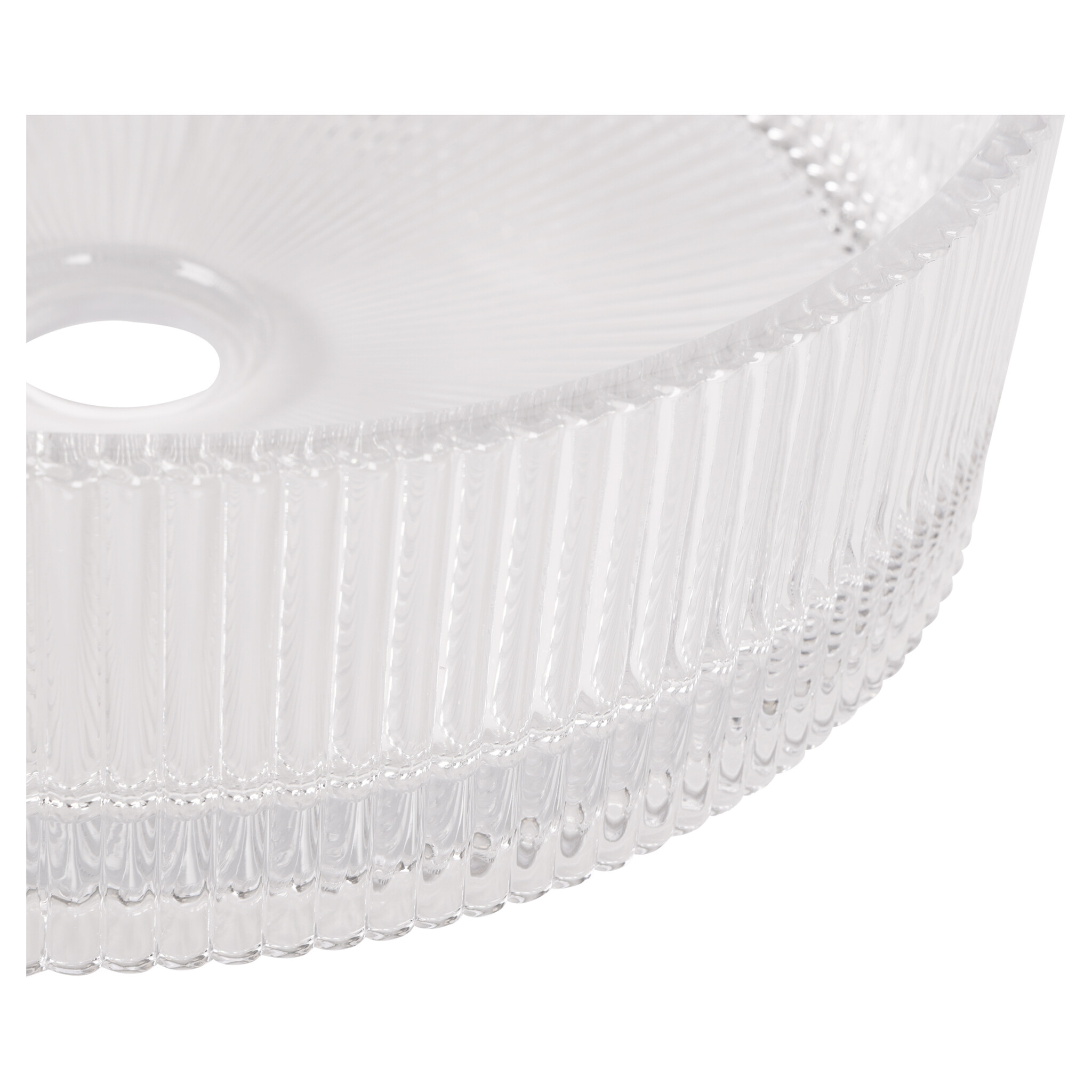 Differnz Waskom Halo Glas | Ø39,5 x H12 cm