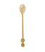 Bazar Bizar De Pineapple Lange Lepel - Goud