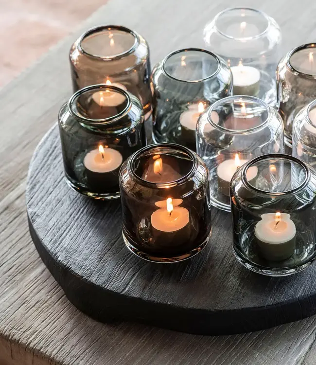 Gommaire Theelichthouder Daniel | Clear | H10 x Ø8,5 cm