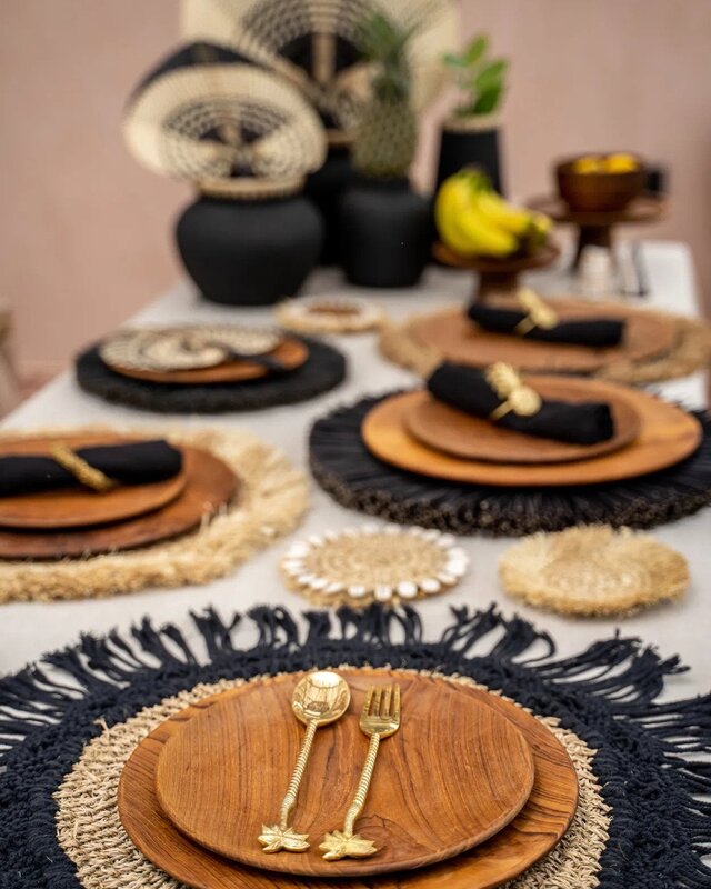 Bazar Bizar De Palm Tree Lepel - Goud