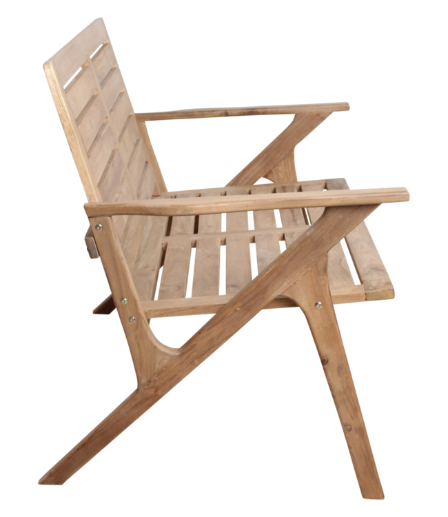 Raw Materials Amsterdam Odin Teakhouten Tuinbank 80x122x60 cm