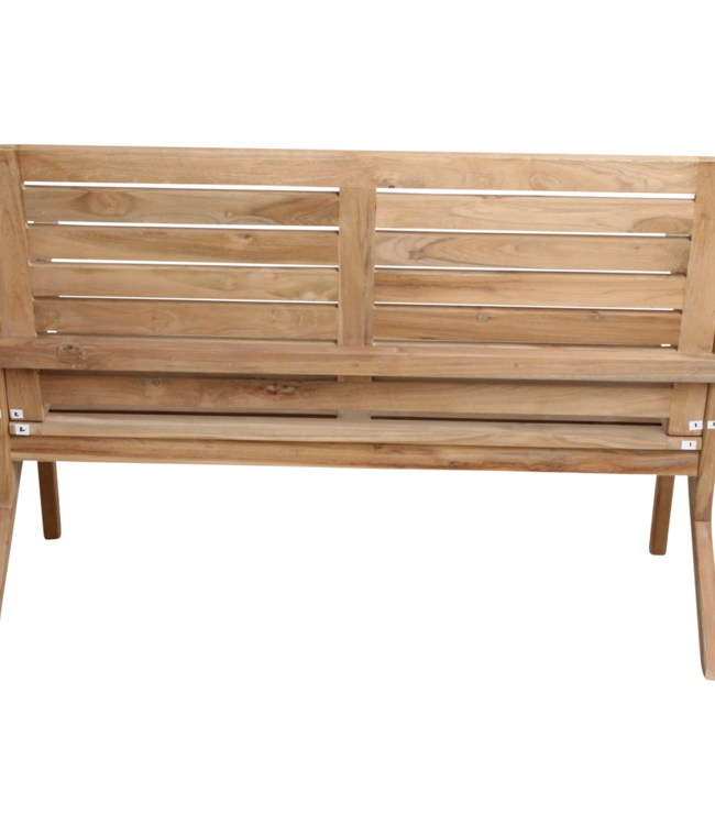Raw Materials Amsterdam Odin Teakhouten Tuinbank 80x122x60 cm