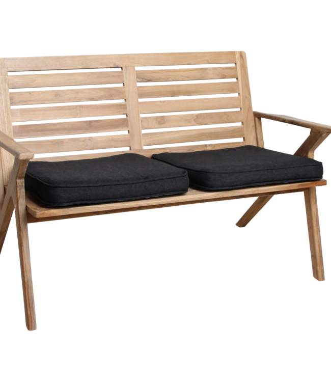 Raw Materials Amsterdam Odin Teakhouten Tuinbank 80x122x60 cm