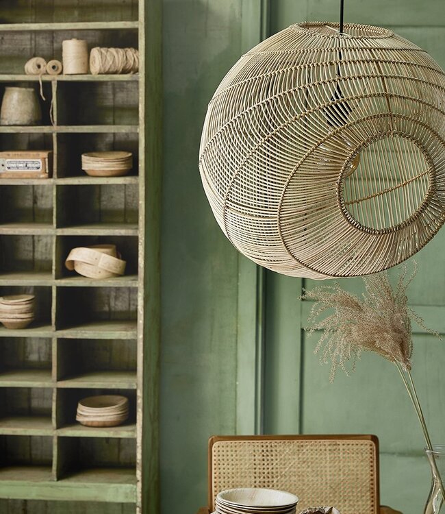 Raw Materials Amsterdam Luna Hanglamp Sphere Naturel 62 x 37 cm