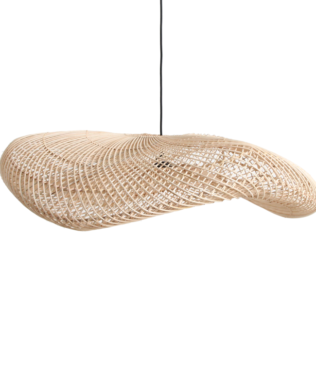 Raw Materials Amsterdam Wave hanglamp naturel extra large H22xB90xL90 cm