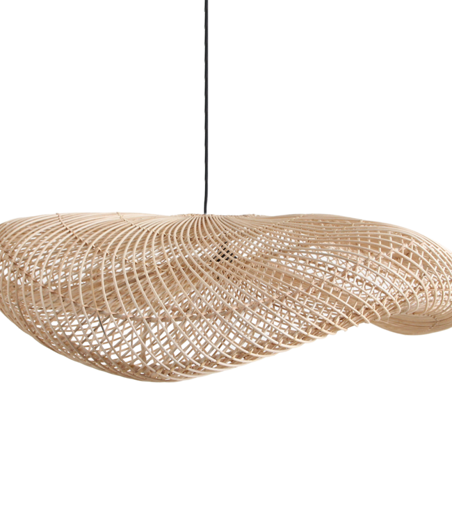 Raw Materials Amsterdam Wave hanglamp naturel extra large H22xB90xL90 cm