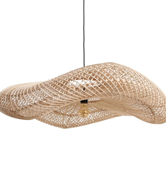 Raw Materials Amsterdam Wave hanglamp naturel extra large H22xB90xL90 cm