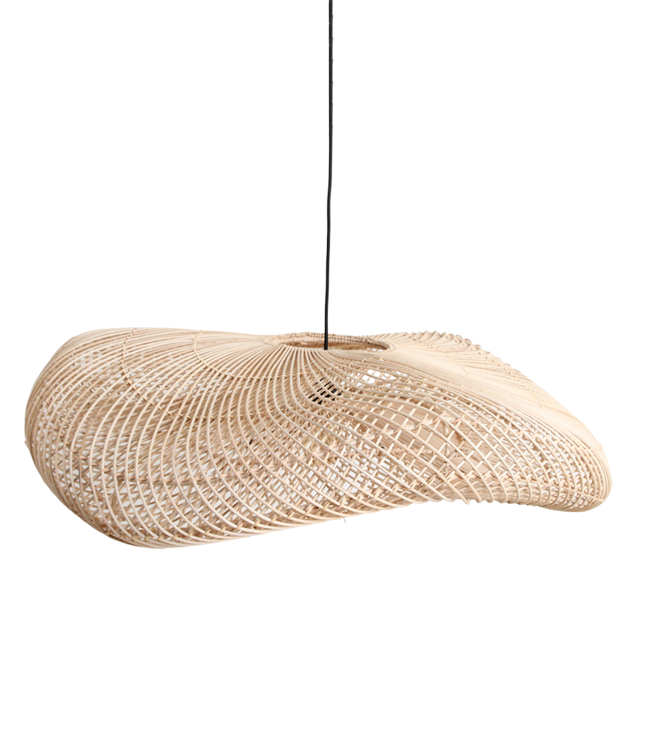 Raw Materials Amsterdam Wave hanglamp naturel extra large H22xB90xL90 cm