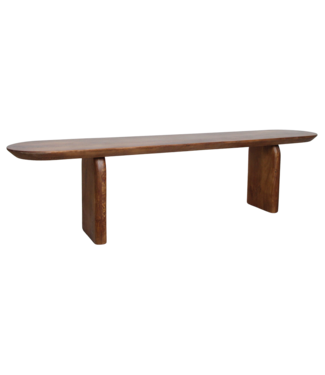 Raw Materials Amsterdam Bullnose Eetkamerbank Bruin | Kies Maat