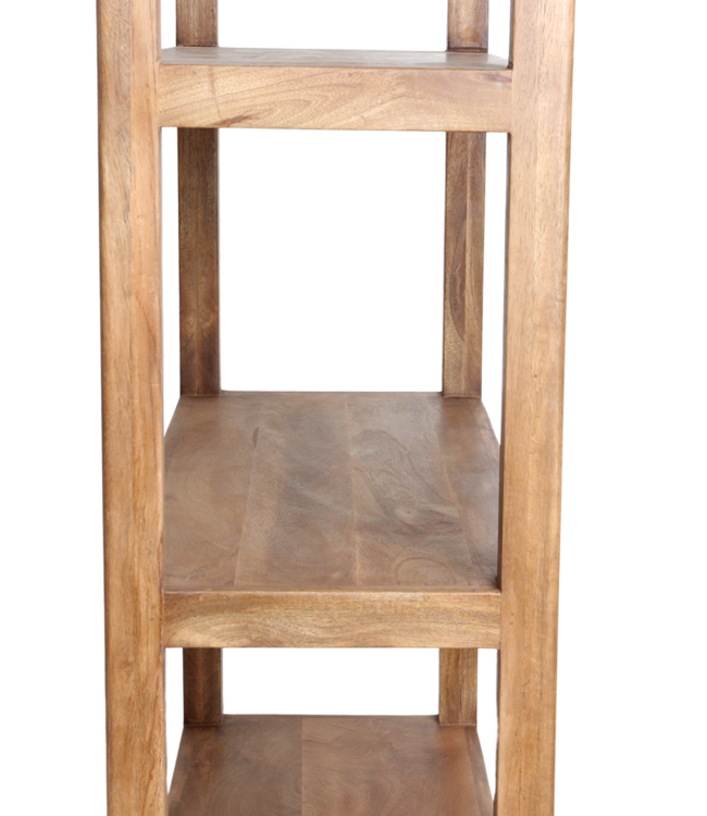 Raw Materials Amsterdam Bullnose Rek 5-Planken Mangohout