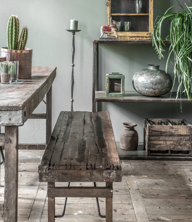 Raw Materials Amsterdam Eetkamerbank Inklapbaar - 120 x 45 x 30 cm