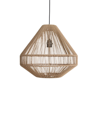 Raw Materials Amsterdam Linea hanglamp Diamond naturel H42xB44xD44 cm