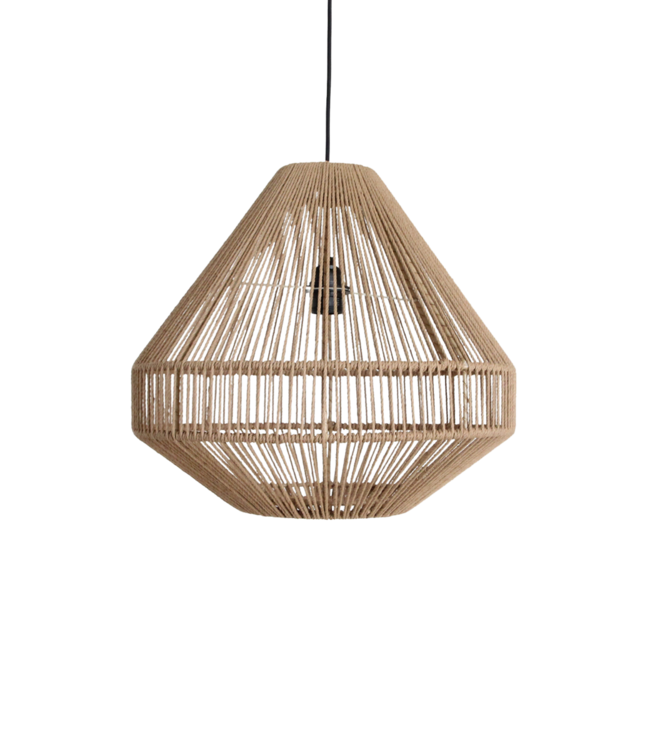 Raw Materials Amsterdam Linea hanglamp Diamond naturel H42xB44xD44 cm