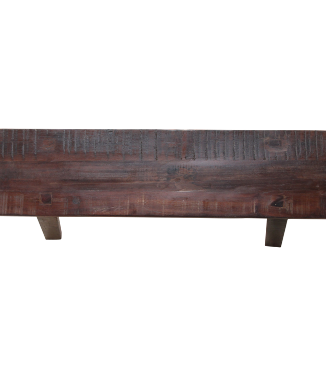 Raw Materials Amsterdam Bruin 'Bushalte' Bankje Large 85x50x20 Cm