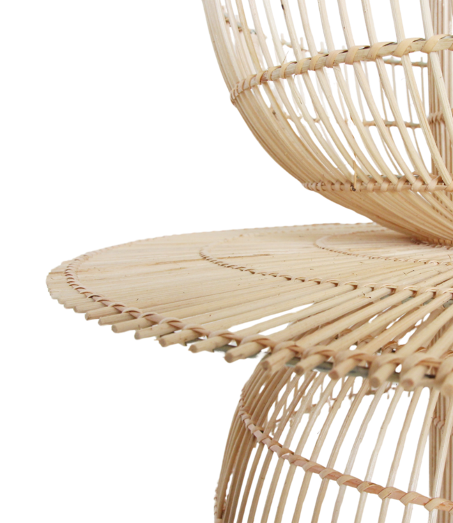 Raw Materials Amsterdam Saturn rotan hanglamp H63xB65xL65 cm