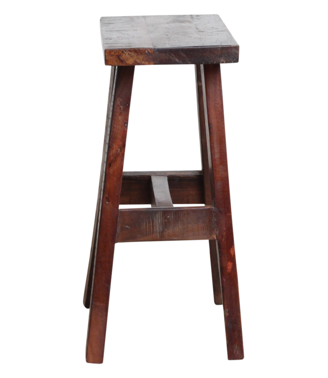 Raw Materials Amsterdam Bruin 'Bushalte' Bankje Medium 45 x 50 x 20 Cm