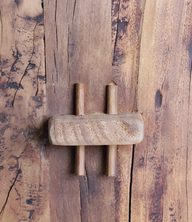 Raw Materials Amsterdam Farmwood Rek/Wandkast Hout - 5 planken 180 x 100 x 37 Cm