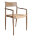 Raw Materials Amsterdam a Tuinstoel Met Armleuning Naturel - Licht Teakhout