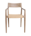 Raw Materials Amsterdam a Tuinstoel Met Armleuning Naturel - Licht Teakhout