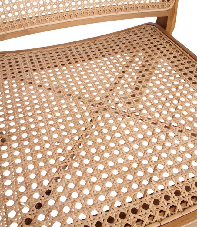 Raw Materials Amsterdam Nova Eetkamerstoel Met Armleuning Hout/Rotan