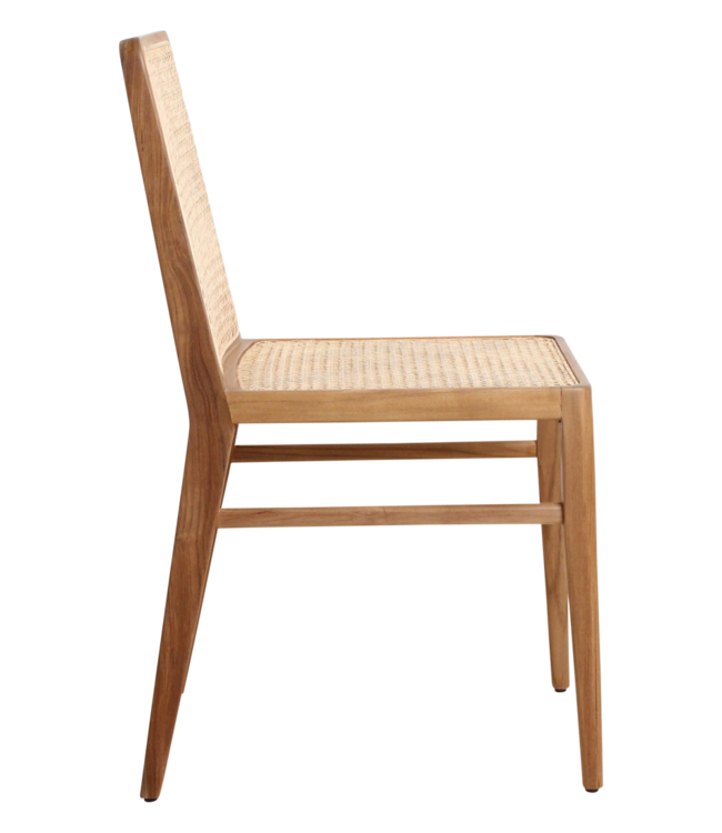 Raw Materials Amsterdam Nova Eetkamerstoel Naturel Hout/Rotan