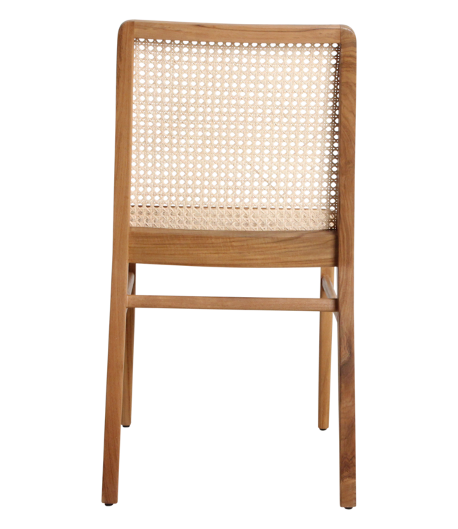 Raw Materials Amsterdam Nova Eetkamerstoel Naturel Hout/Rotan