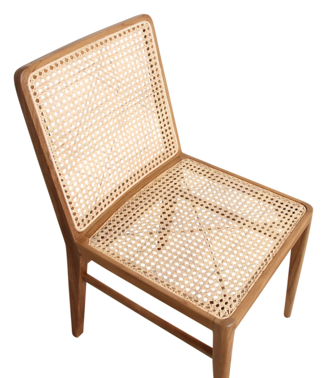 Raw Materials Amsterdam Nova Eetkamerstoel Naturel Hout/Rotan