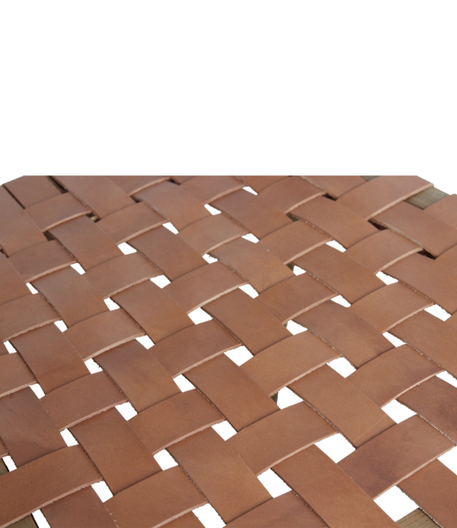 Raw Materials Amsterdam Freya Eetkamerstoel Naturel Hout Leer