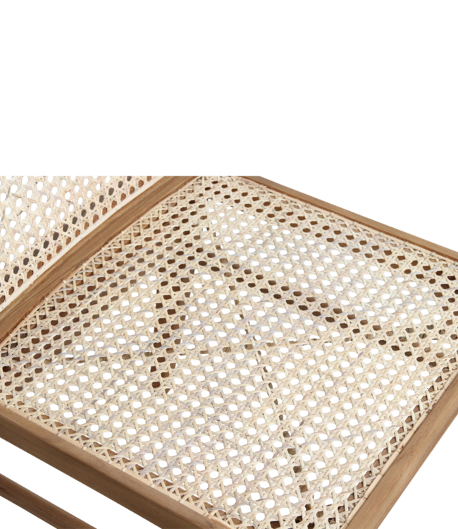 Raw Materials Amsterdam Nova Eetkamerstoel Naturel Hout/Rotan