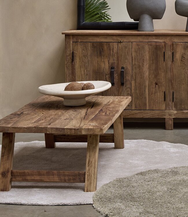 Raw Materials Amsterdam Farmwood Hergebruikt Salontafel 140 x 65 x 38 Cm