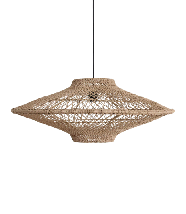Raw Materials Amsterdam Corda hanglamp naturel large B80xH37xD80 cm