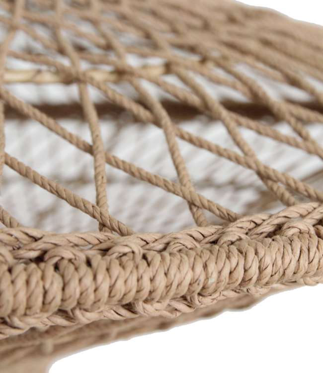 Raw Materials Amsterdam Corda hanglamp naturel large B80xH37xD80 cm