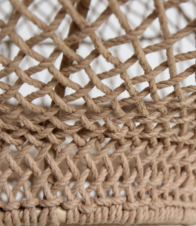 Raw Materials Amsterdam Corda hanglamp naturel large B80xH37xD80 cm