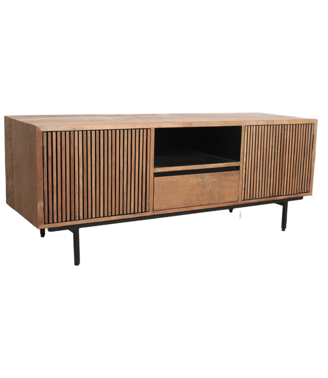 Raw Materials Amsterdam Rhythm Tv-Meubel Naturel 140 x 55 x 45 Cm